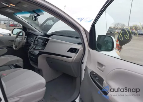 2013 Toyota Sienna Le V6 8 Passenger из США, поврежденный, VIN 5TDKK3DC3DS298183